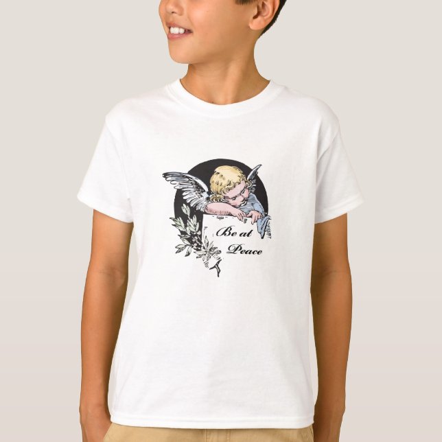 T-shirts Esteja no Anjo da Paz (Frente)