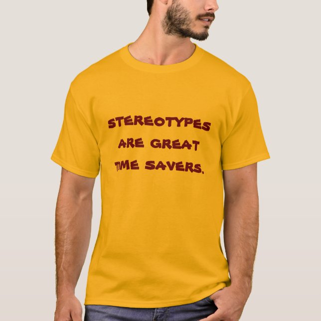 T-shirts estereótipos (Frente)