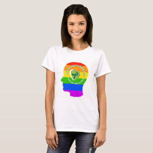 T-shirts Estigma do apoio não - consciência da saúde men