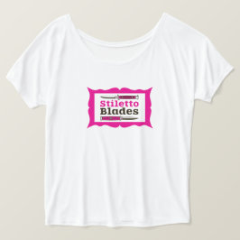 T-shirts Estiletto Blades no quadro