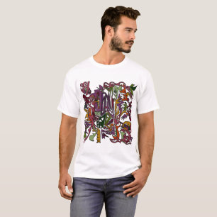 T-shirts Estilo abstrato de Picasso