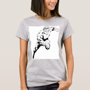 T-shirts Estilo cómico - salto rápido, preto e branco