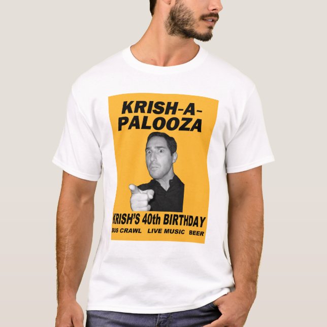 T-shirts Estilo de Krish-A-Palooza B (Frente)
