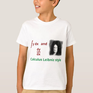 T-shirts Estilo de Leibniz do cálculo
