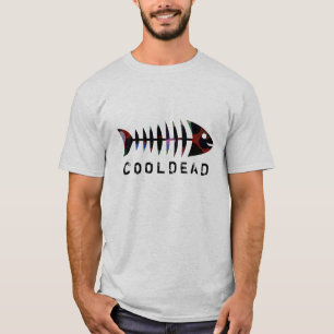 T-shirts Estilo legal do fishbone de Cooldead