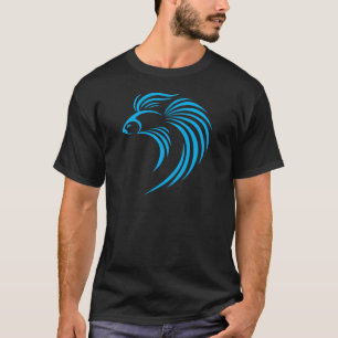 T-shirts Estilo Siamese legal do ícone do logotipo da