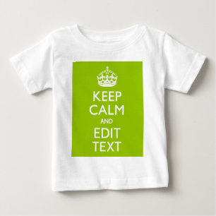 T-shirts Estilo Verde Android Mantenha Calmo E Seu Texto