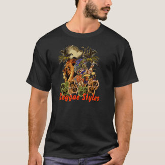 T-shirts Estilos da reggae