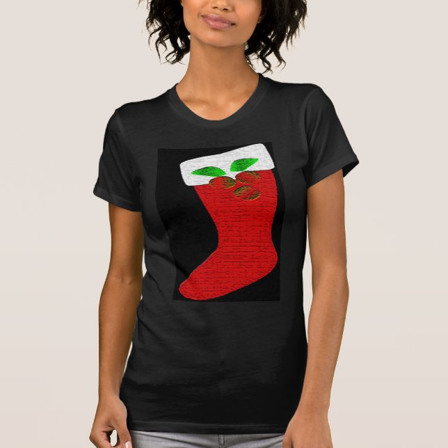 T-shirts Estoque de Natal (Frente)