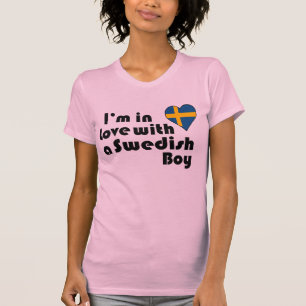 T-shirts Estou apaixonado por um sueco