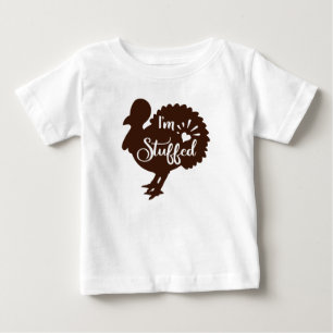 T-shirts Estou cheio de Ação de Graças Engraçado