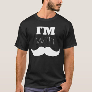 T-shirts Estou com bigode