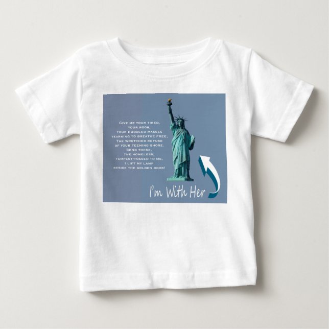 T-shirts Estou com ela! (Frente)
