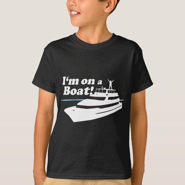T-shirts Estou num barco (Frente)