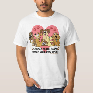 T-shirts Estrada a meu cão do coração