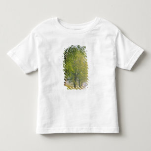 T-shirts Estrada coberta de nevoeiro, Cades Cove, Enfumaça