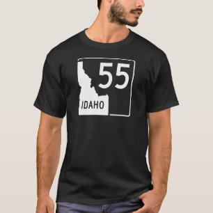 T-shirts Estrada de estado 55 de Idaho