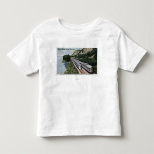 T-shirts Estrada de ferro de Zephers do gêmeo da abóbada