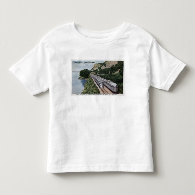 T-shirts Estrada de ferro de Zephers do gêmeo da abóbada de (Frente)