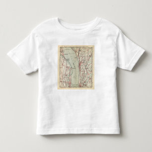 T-shirts Estradas da bicicleta em New York e em connecticut