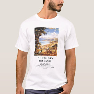 T-shirts Estradas de ferro pastorais de Ingleses do homem e