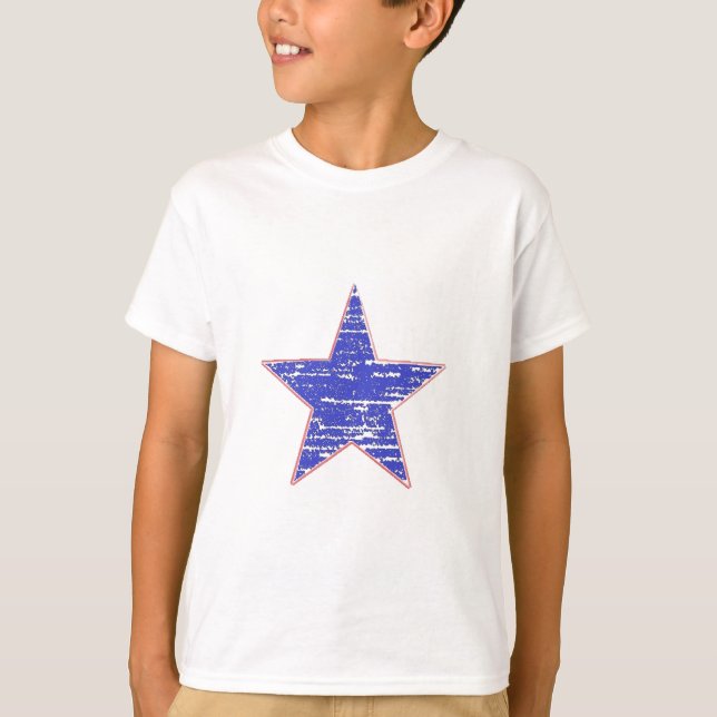 T-shirts Estrela Azul (Frente)