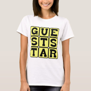 T-shirts Estrela Convidada, Ator em Destaque
