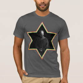 T-shirts Estrela de David de Haile Selassie