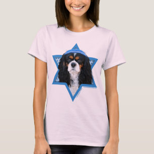 T-shirts Estrela de David de Hanukkah - Cavalier