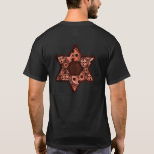 T-shirts Estrela de David de Steampunk