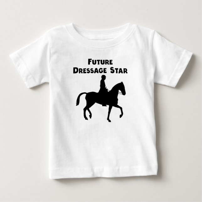 T-shirts Estrela de Dressagem Futura (Frente)