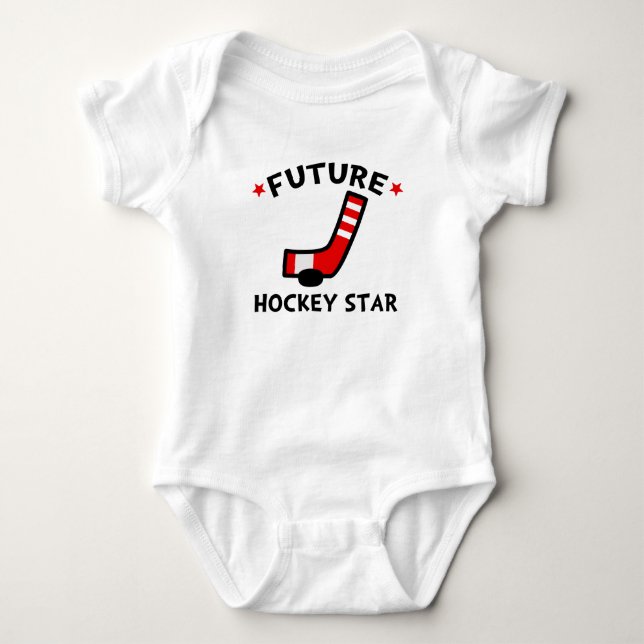 T-shirts Estrela de Hóquei Futuro (Frente)