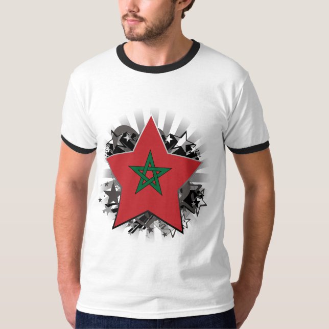 T-shirts Estrela de Marrocos (Frente)
