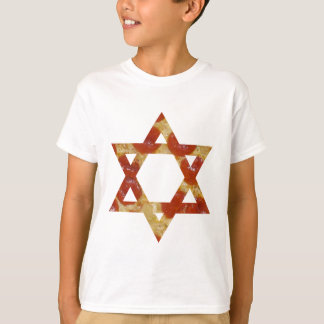 T-shirts estrela de pizza de david