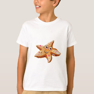 T-shirts Estrela do mar bonito do mar do oceano