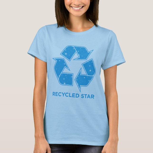 T-shirts Estrela do reciclado (Frente)