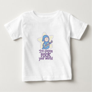 T-shirts Estrela do Rock Infantil Balance o Seu Mundo