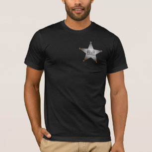 T-shirts Estrela do xerife