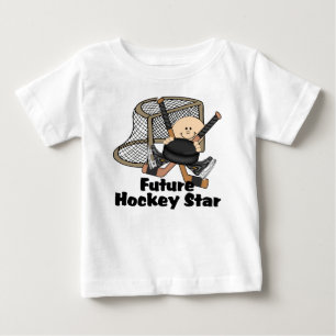 T-shirts Estrela futura do hóquei