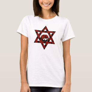 T-shirts Estrela Judia Ladybug de David
