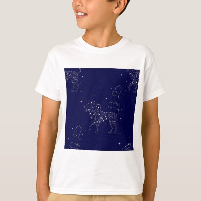T-shirts estrela leo (Frente)