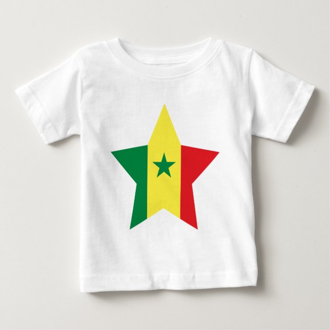 T-shirts Estrela Senegal (Frente)