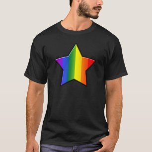 T-shirts Estrela super de LGBT