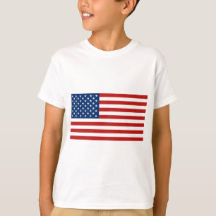 T-shirts Estrelas e listras - bandeira dos EUA