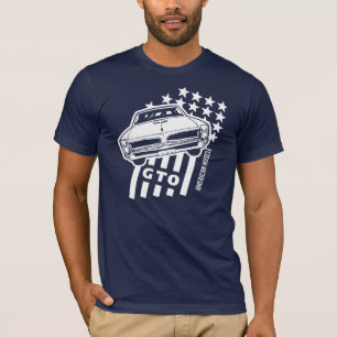 T-shirts Estrelas & listras de Pontiac GTO