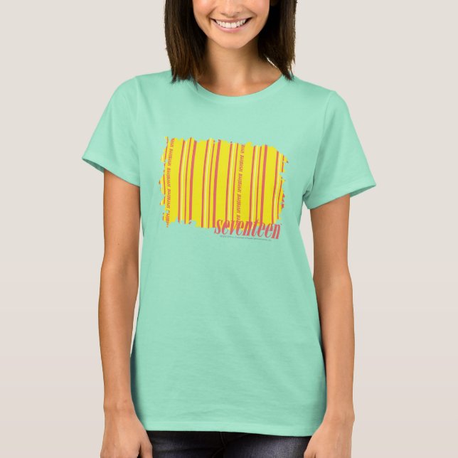 T-shirts Estrias Finas Amarelo 2 (Frente)