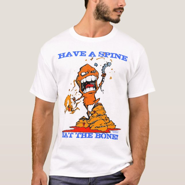 T-shirts Estripador da espinha (Frente)