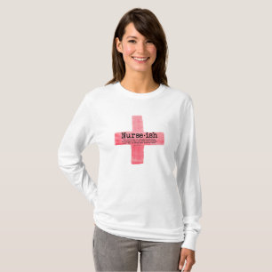 T-shirts Estudante dos cuidados do ish da enfermeira