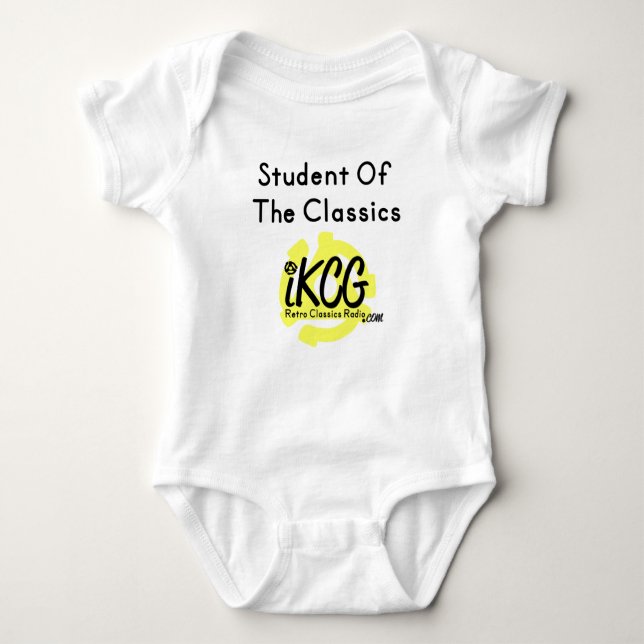 T-shirts "Estudante Romper do iKCG dos clássicos" (Frente)
