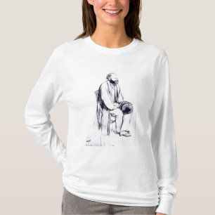 T-shirts Estudo de Edgar Degas   para um retrato de Manet